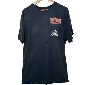 Vintage 1999 Iron Horse Saloon Size XL Daytona Beach Bike Week T-Shirt Well Worn